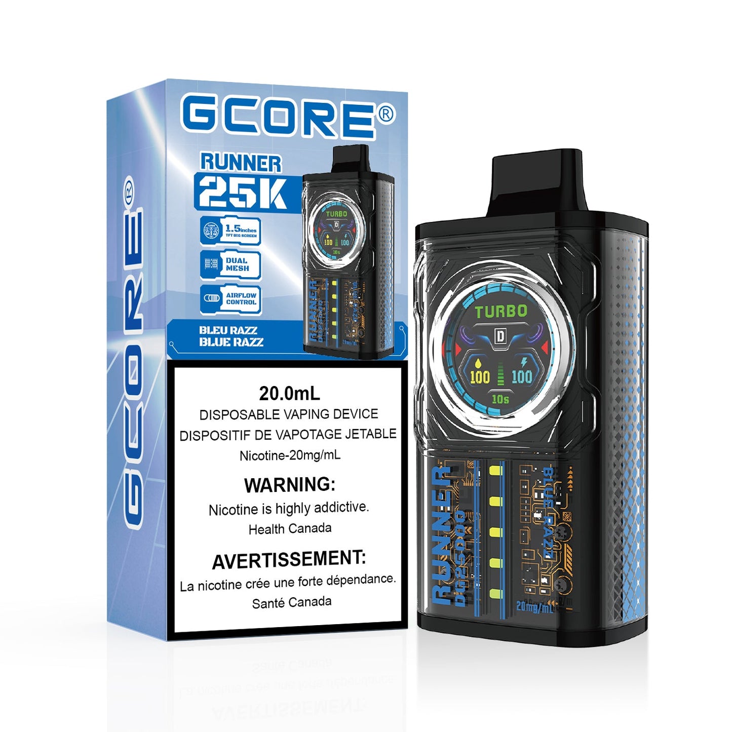 Gcore Runner 25K - Blue Razz