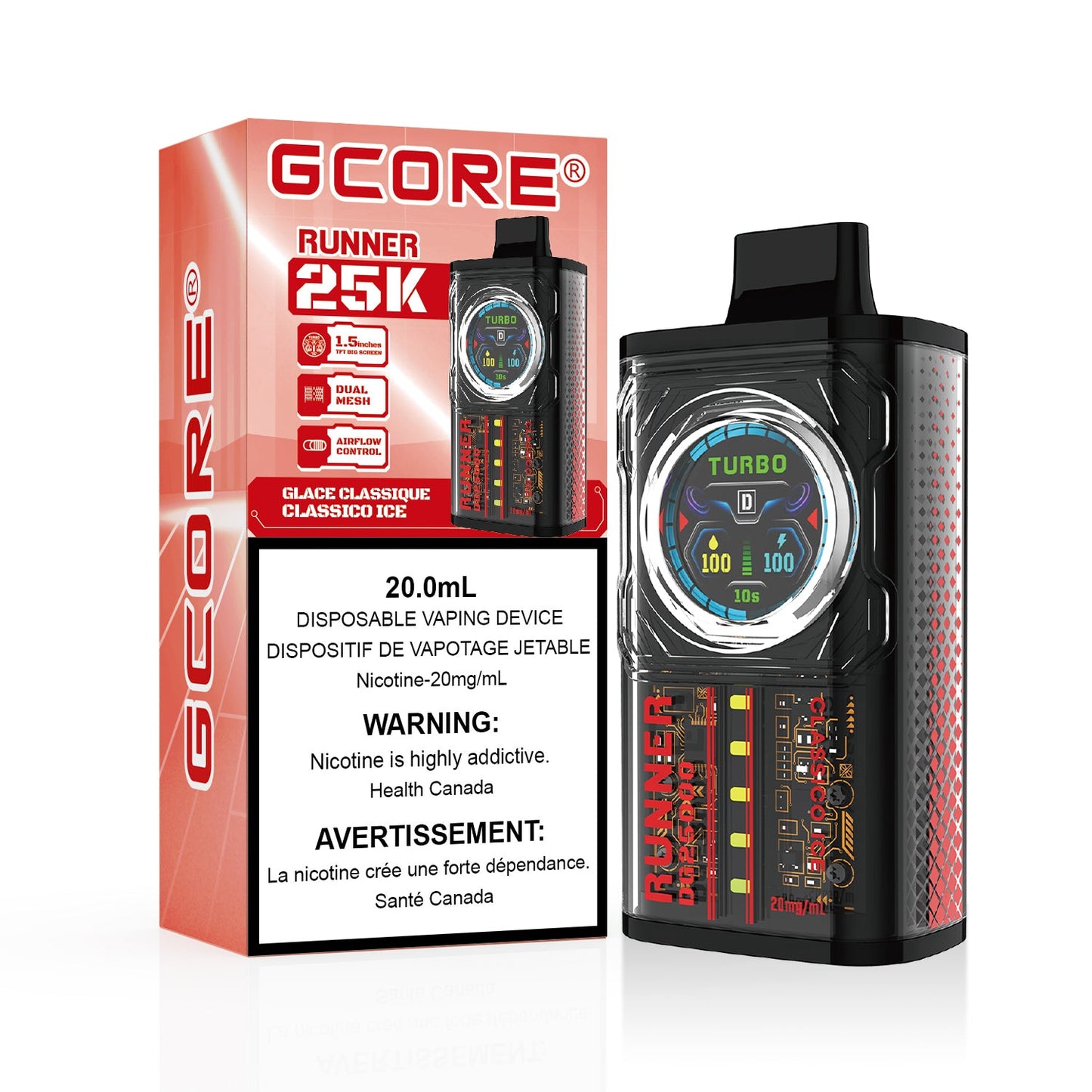 Gcore Runner 25K - Classico Ice