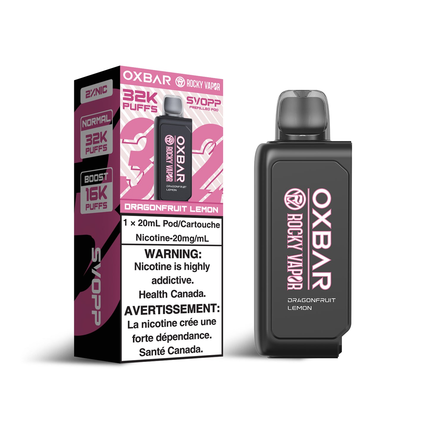 Oxbar SVOPP 32K - Dragonfruit Lemon