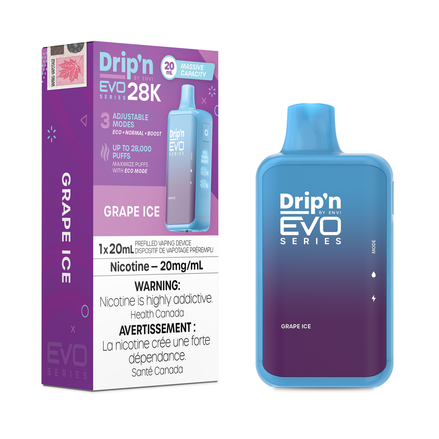 Drip'n by Envi Evo Series 28k Disposable