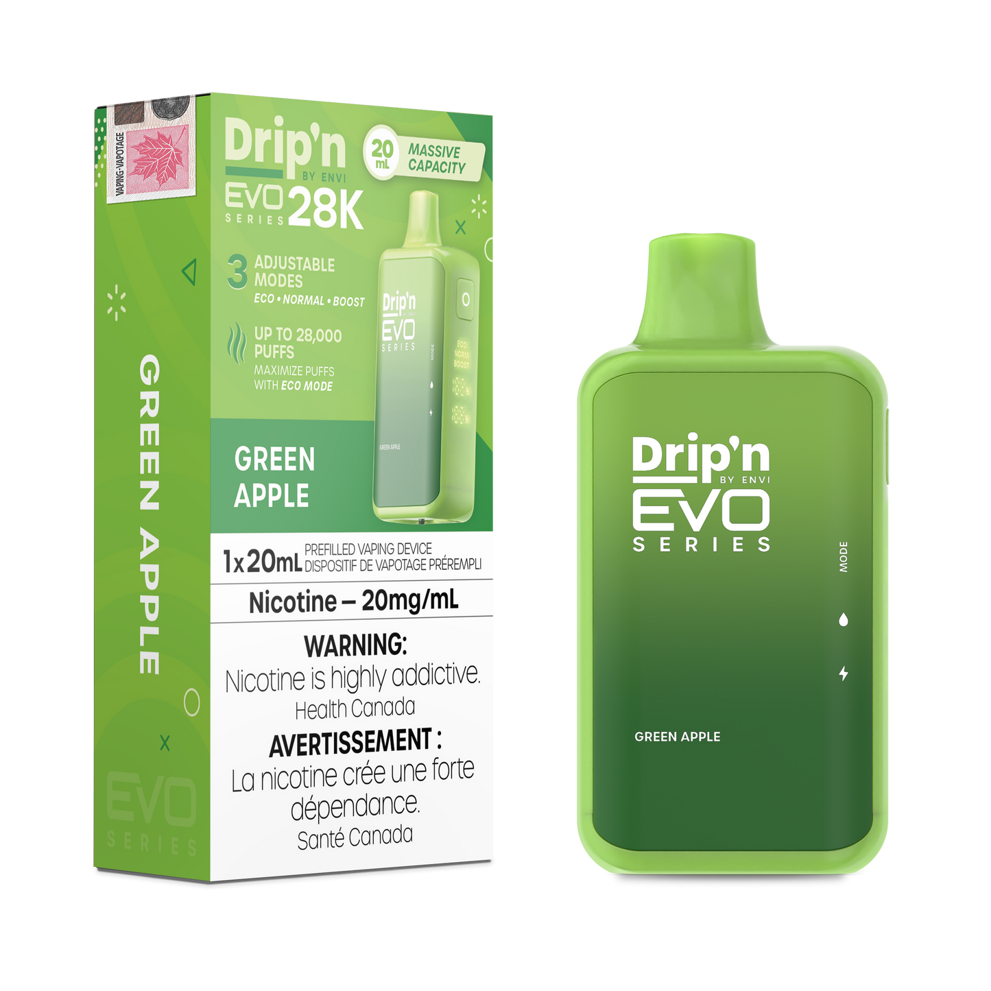 Drip'n by Envi Evo Series 28k Disposable