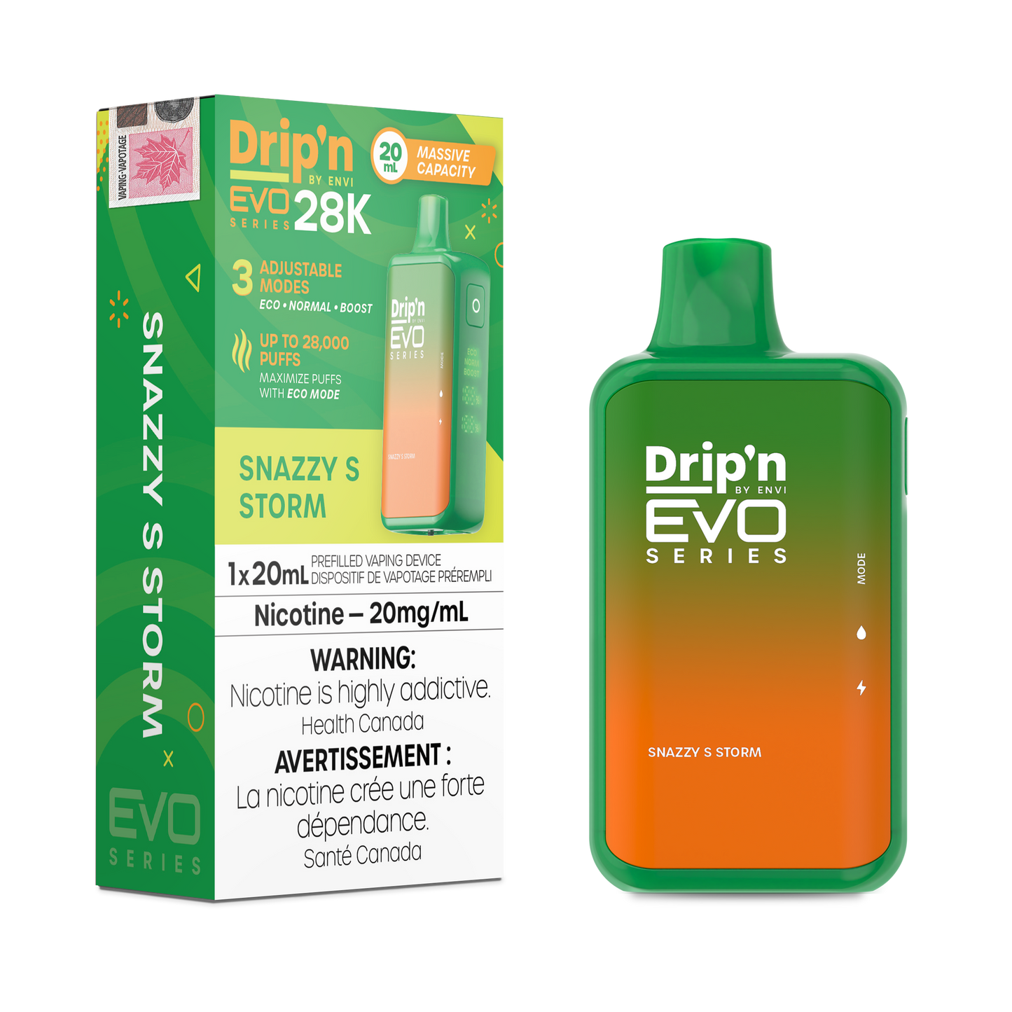 Drip'n by Envi Evo Series 28k Disposable