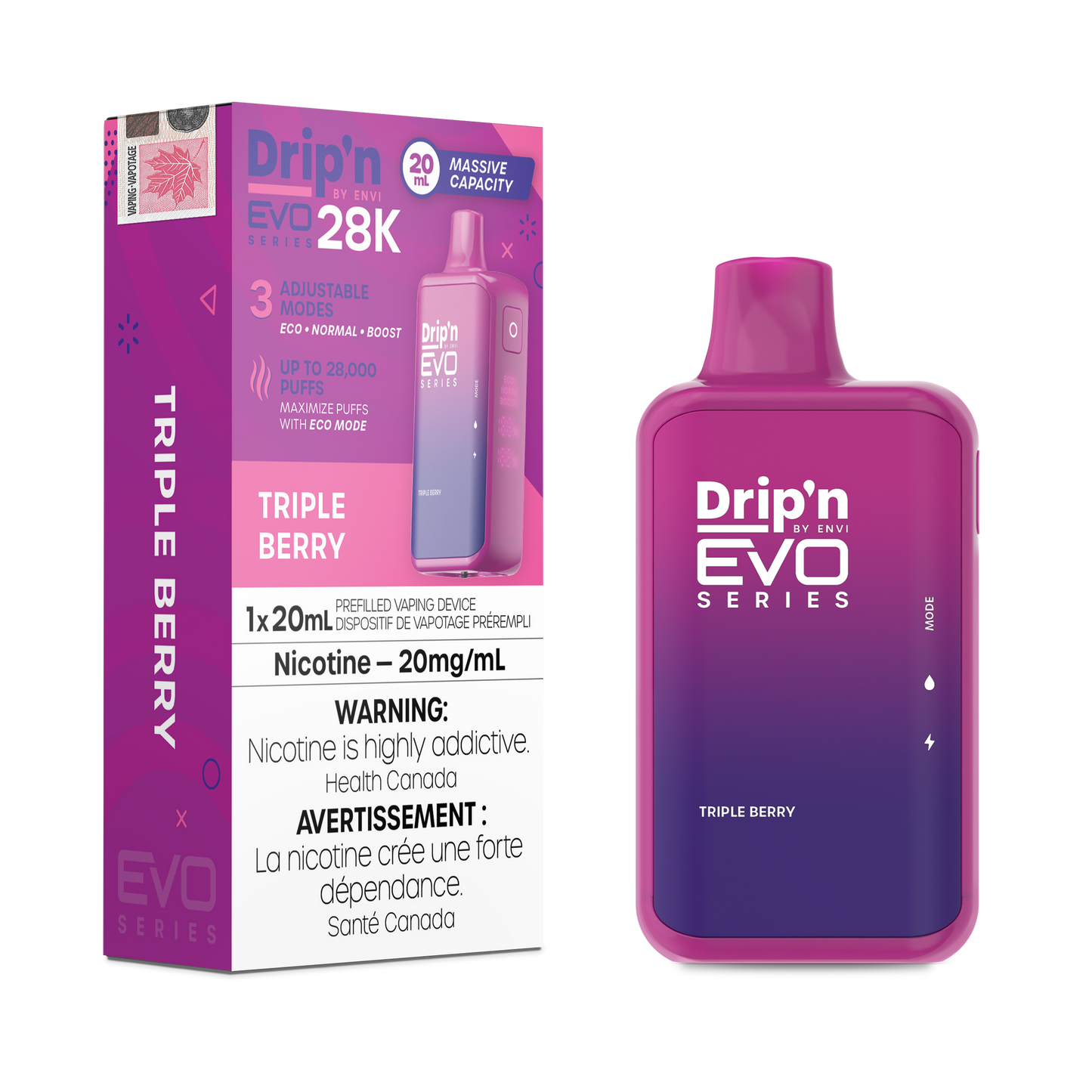 Drip'n by Envi Evo Series 28k Disposable