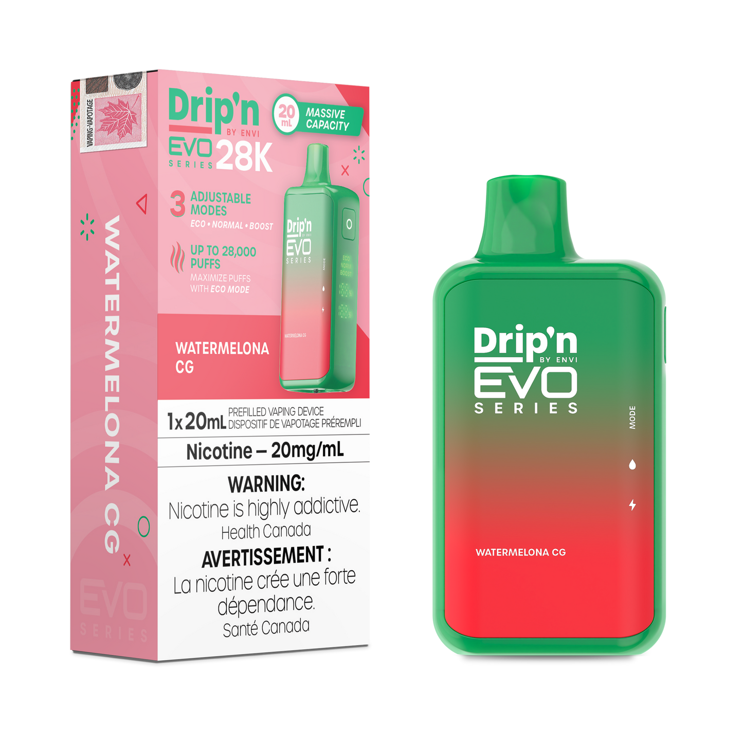 Drip'n by Envi Evo Series 28k Disposable