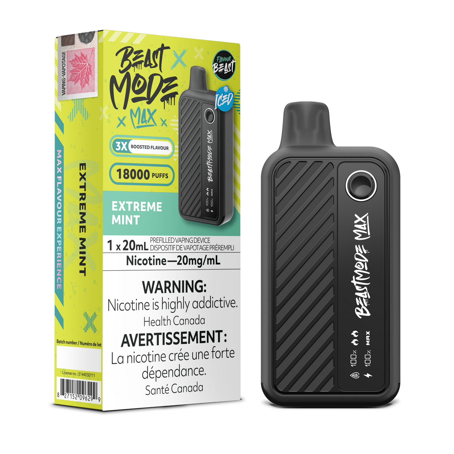 FLAVOUR BEAST BEAST MODE MAX 18K DISPOSABLE