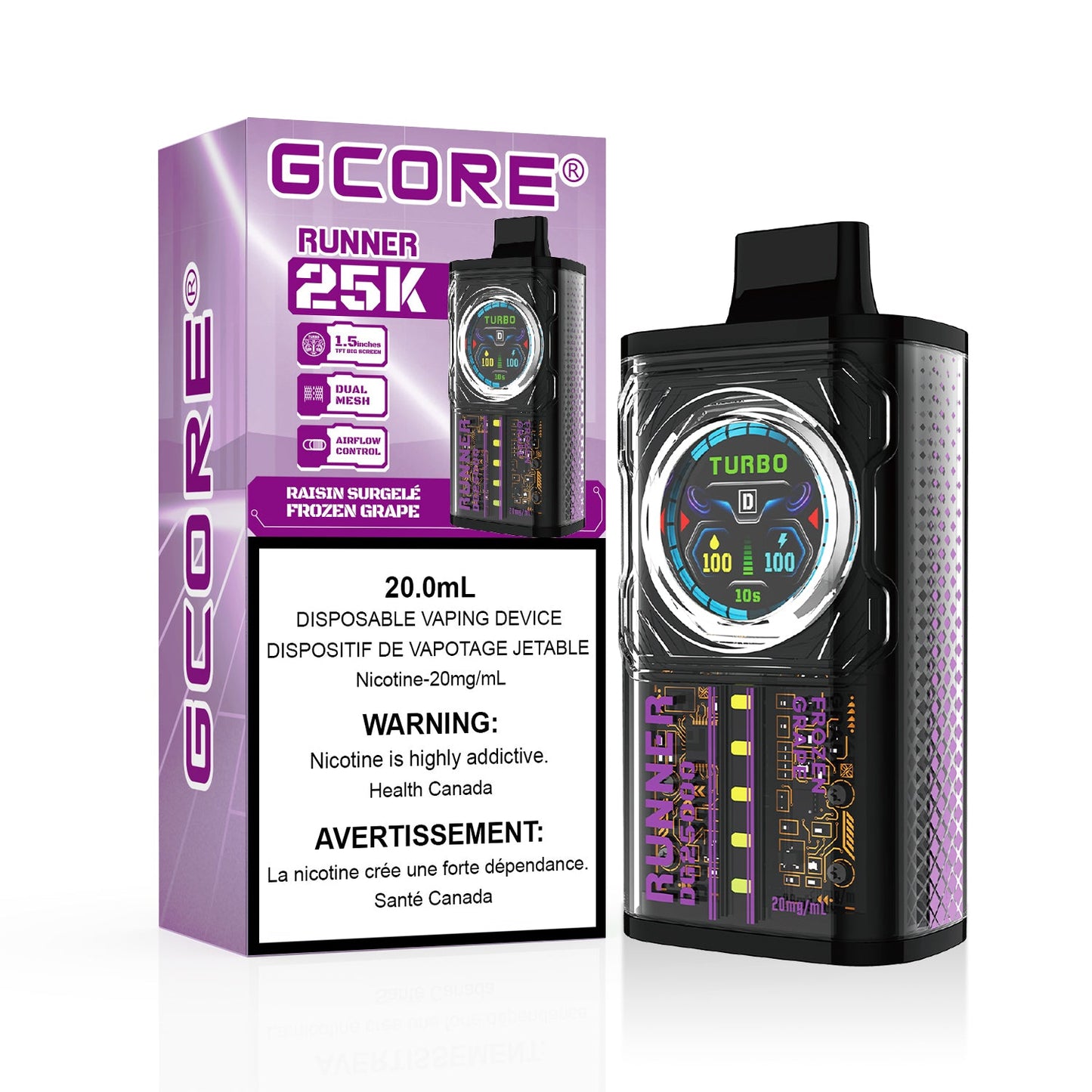 Gcore Runner 25K - Frozen Grape