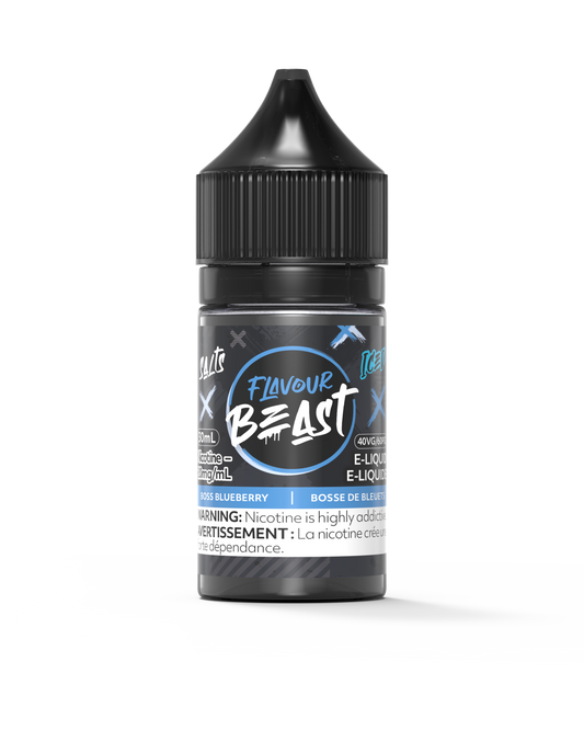 Flavour Beast E-Liquid - Boss Blueberry Iced