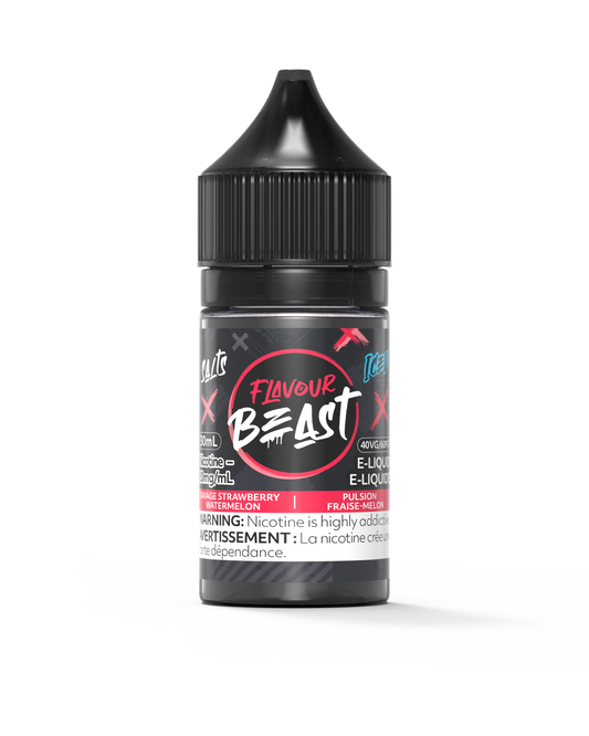 Flavour Beast E-Liquid - Savage Strawberry Watermelon Iced