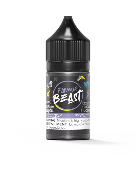 Flavour Beast E-Liquid - Blazin' Banana Blackberry Iced