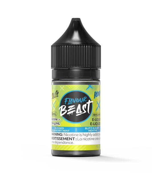 Flavour Beast E-Liquid - Blessed Blueberry Mint Iced