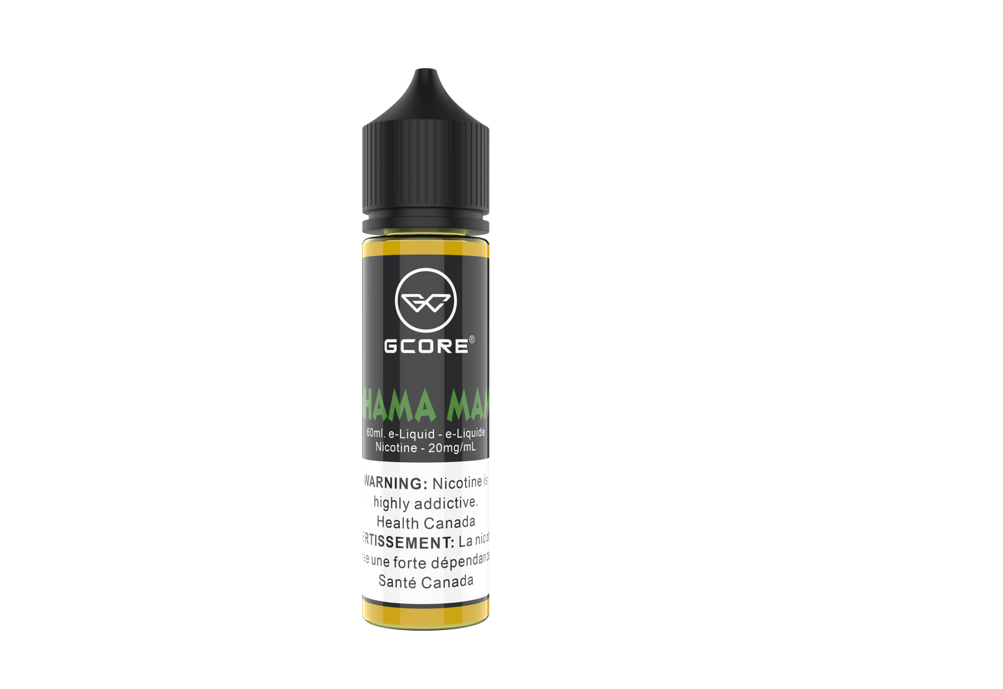 GCORE Salts 60mL - BAHAMA MAMA Salt Nicotine E liquid