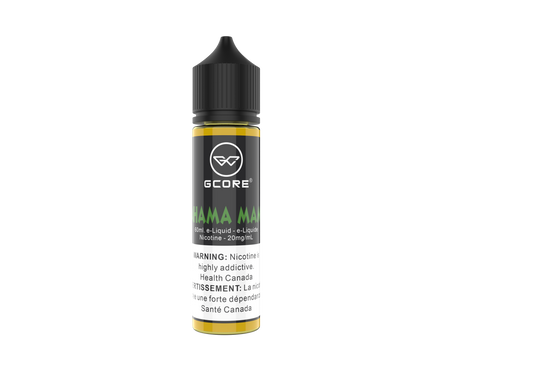 GCORE Salts 60mL - BAHAMA MAMA Salt Nicotine E liquid