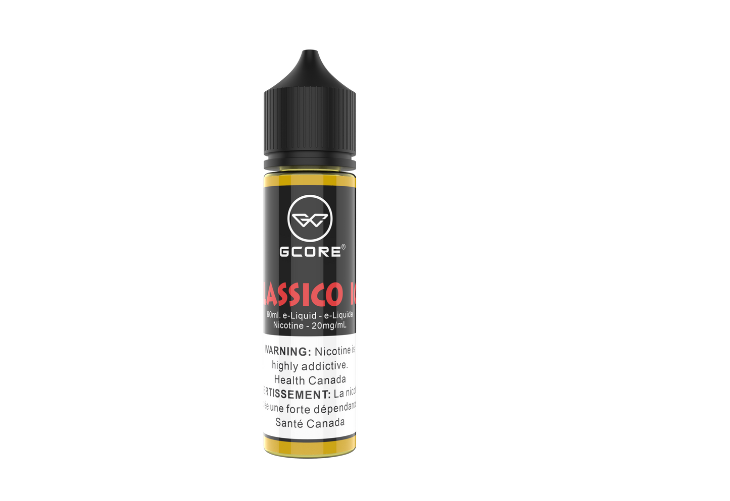 GCORE Salts 60mL - CLASSICO ICE Salt Nicotine E liquid