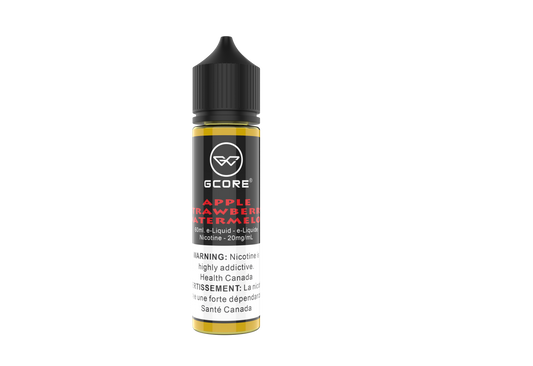 GCORE Salts 60mL - APPLE STRAWBERRY WATERMELON Salt Nicotine E liquid