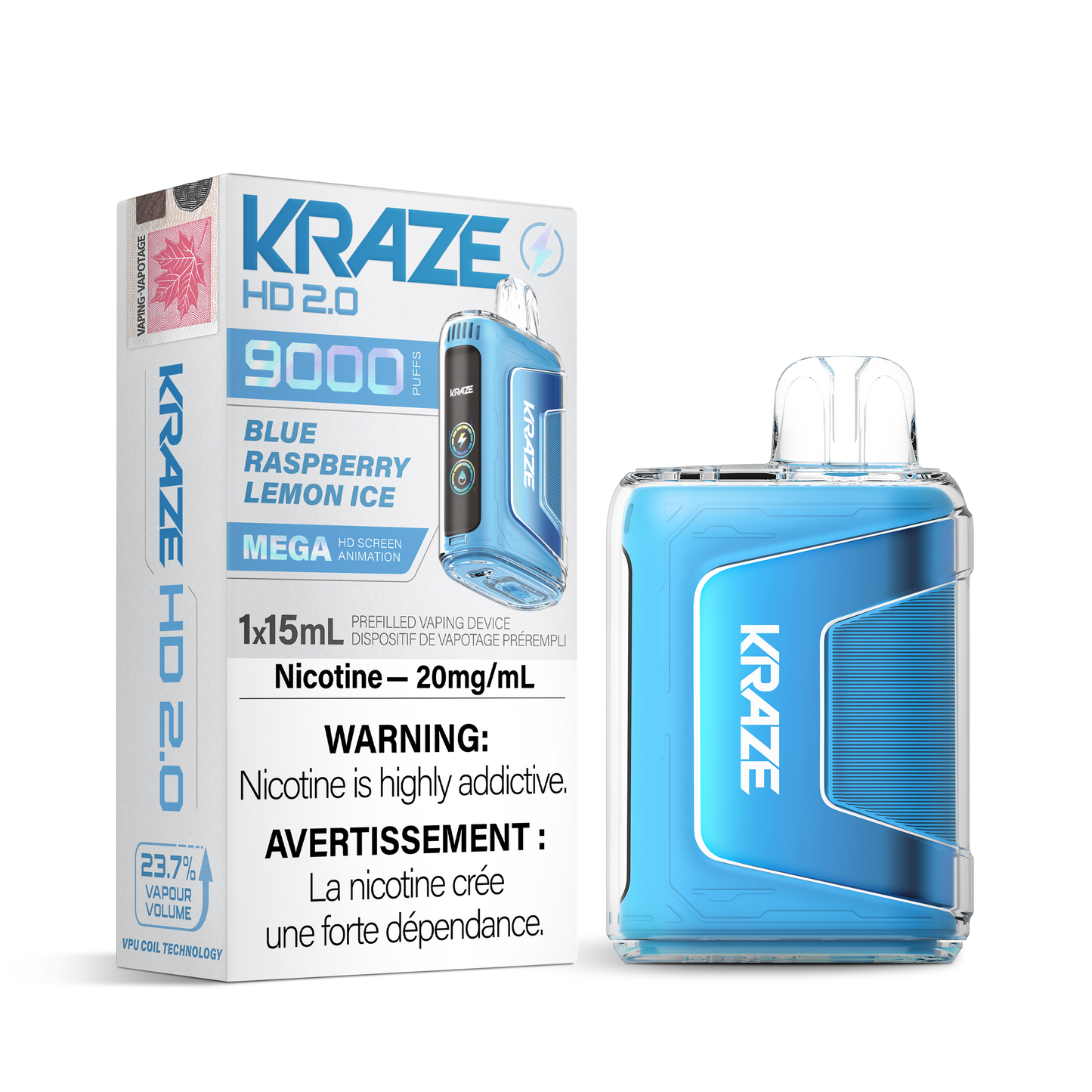 KRAZE HD MEGA 20K DISPOSABLE