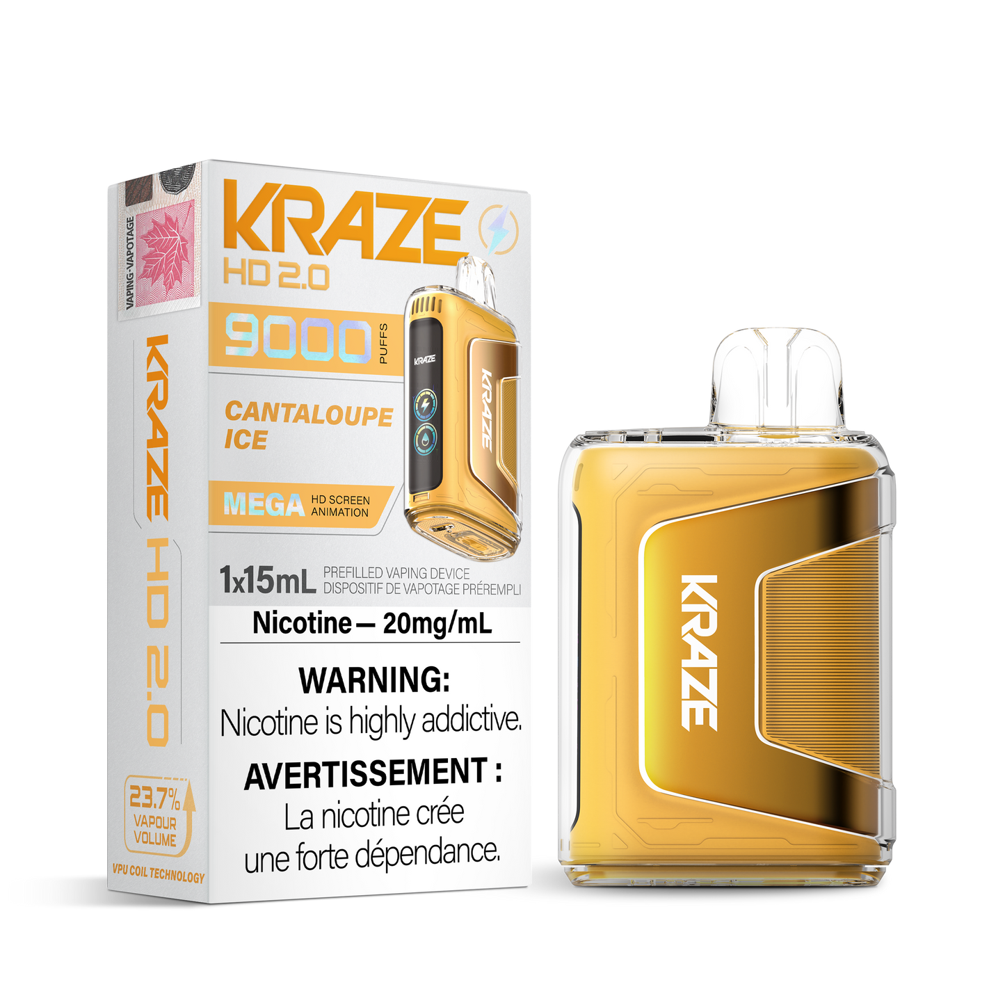 KRAZE HD MEGA 20K DISPOSABLE