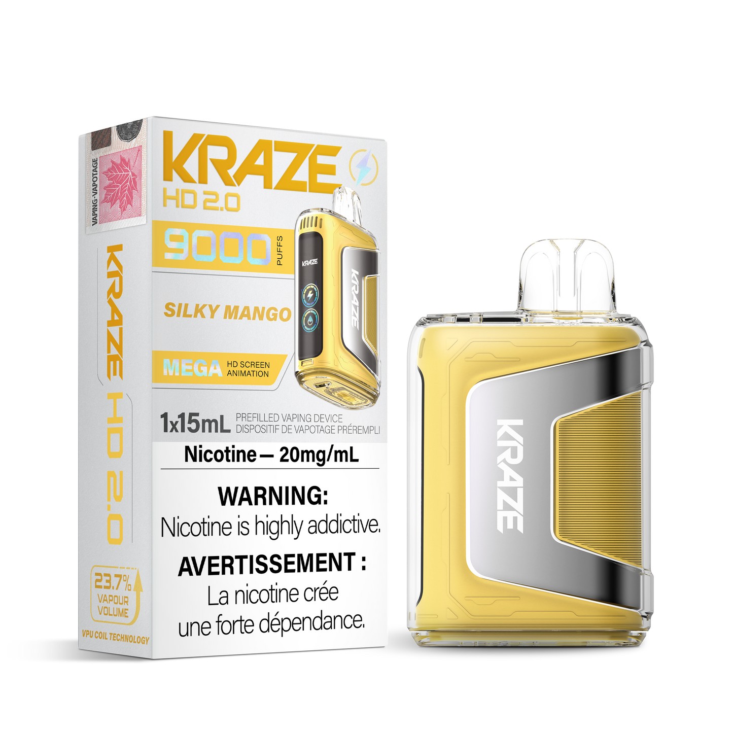 KRAZE HD MEGA 20K DISPOSABLE