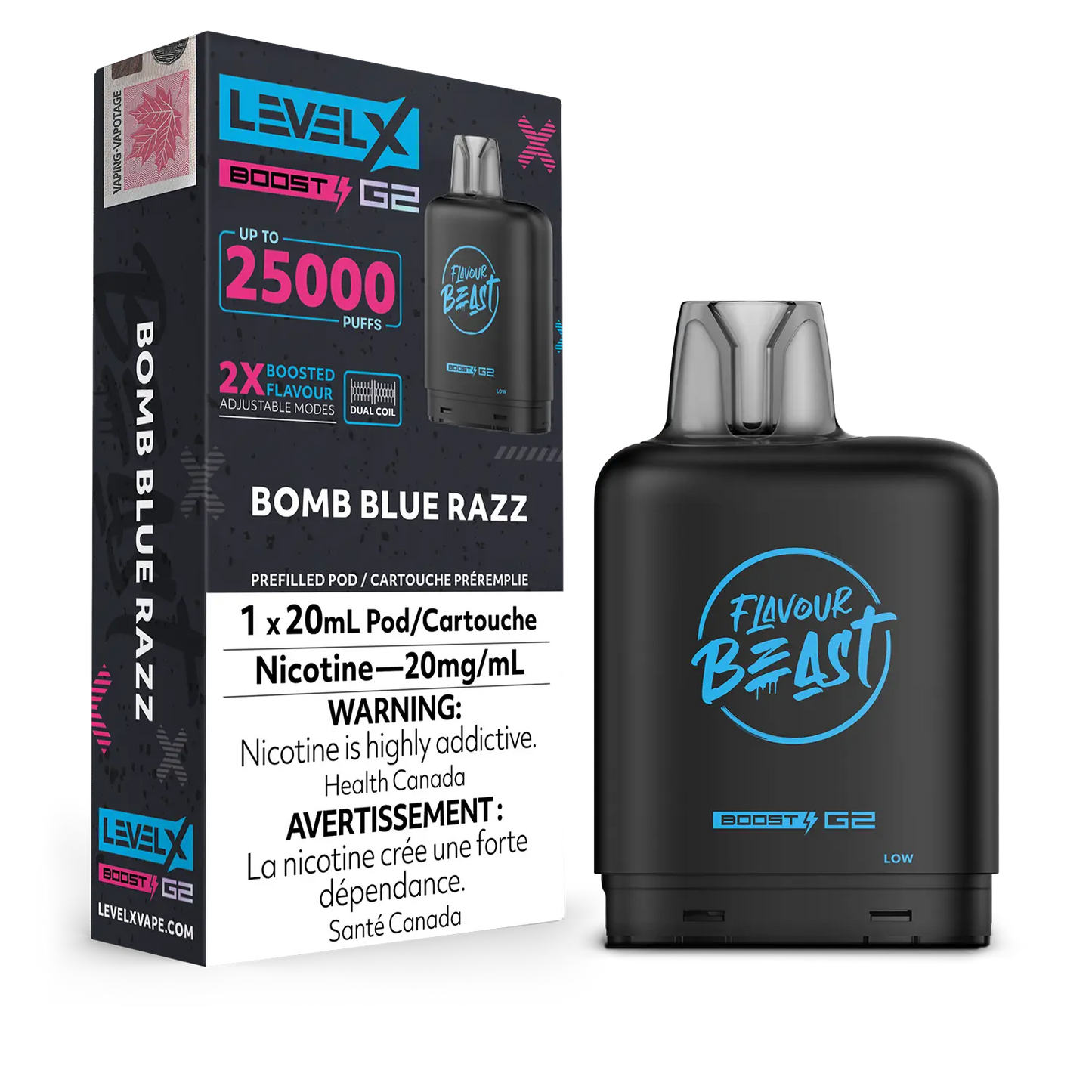 G2 Level X Flavour Beast Boost G2 - Bomb Blue Razz