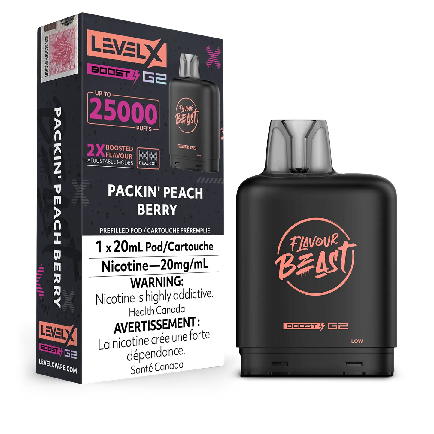 G2 Level X Flavour Beast Boost G2 - Packin' Peach Berry