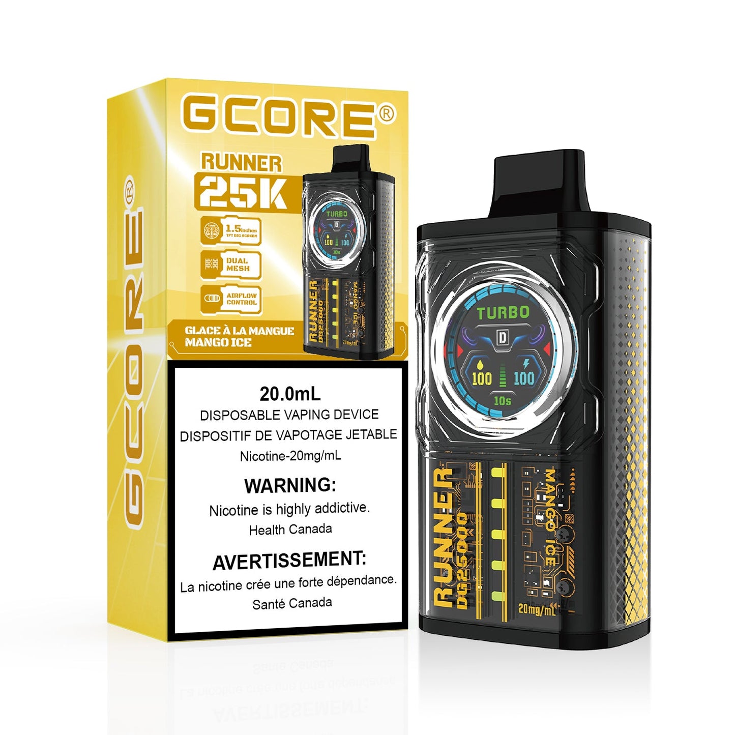 Gcore Runner 25K - Mango Ice