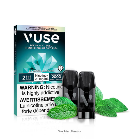 Polar Mint Vuse Pods - Bold+ (2pk)