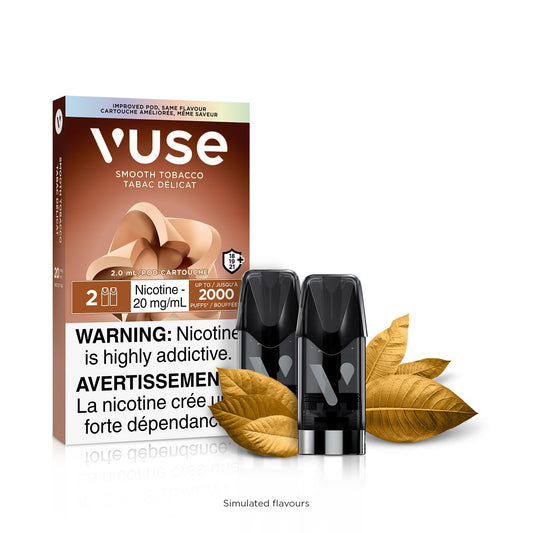 Smooth Tobacco Vuse Pods (2pk)