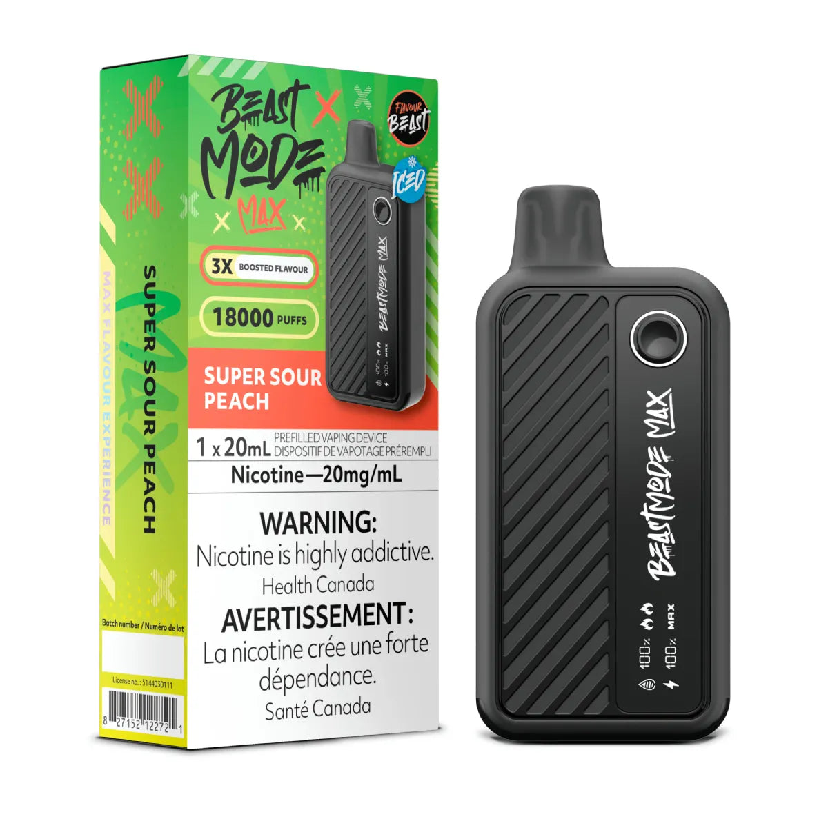 FLAVOUR BEAST BEAST MODE MAX 18K DISPOSABLE