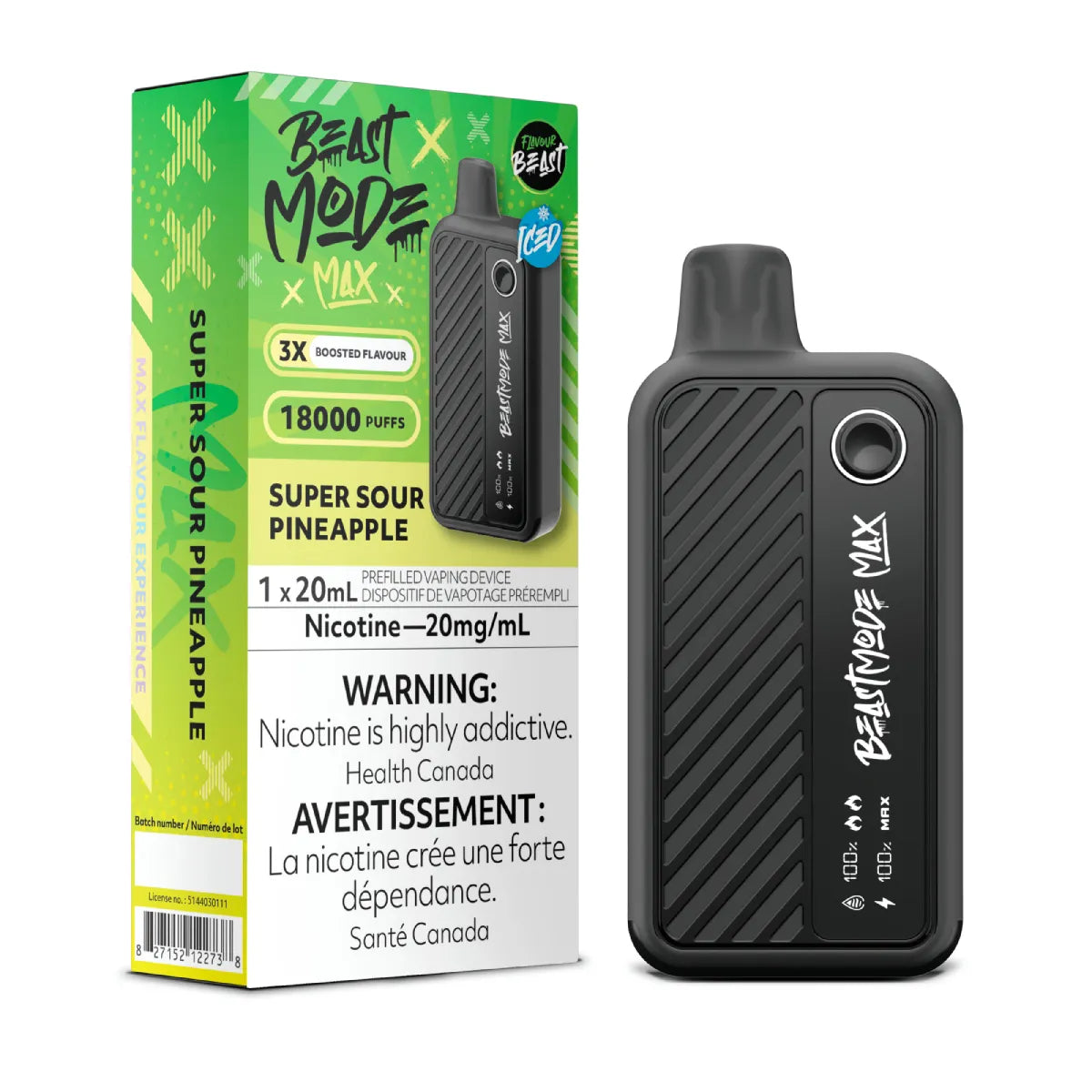 FLAVOUR BEAST BEAST MODE MAX 18K DISPOSABLE