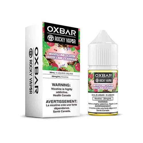 ROCKY VAPOR OXBAR E-LIQUIDS - Cherry Lime Classic