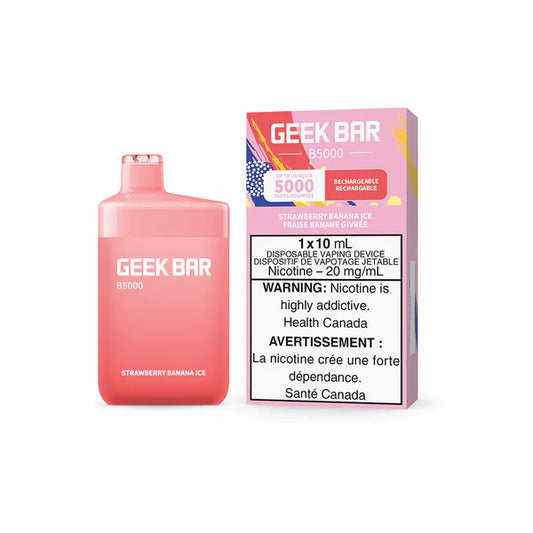 Geek Bar B5000 - Strawberry Banana Ice